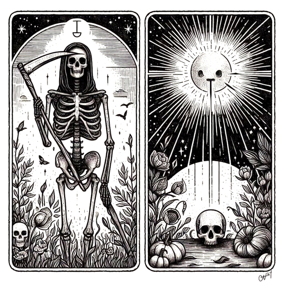Original tarot card drawing - Picture 1 of 1